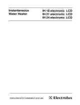Electrolux IH21E User manual