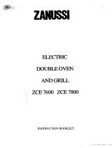 Zanussi ZCE7800B User manual
