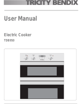 Tricity Bendix TBD950X User manual