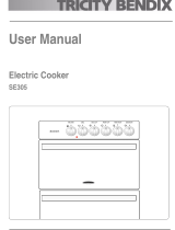 Tricity Bendix SE305W User manual