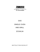 Zanussi-Electrolux ZCGHL54WN User manual