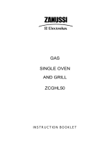 Zanussi-Electrolux ZCGHL50WN User manual