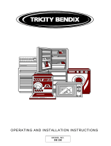 Tricity Bendix SIE250W User manual