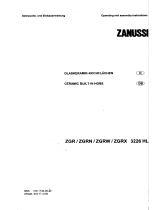 Zanussi ZGRW3226HL           User manual