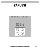 Zanussi ZKF65LN User manual