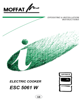 Moffat ESC5061W User manual