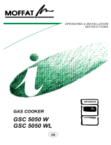 Moffat GSC5050W User manual