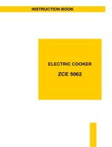 Zanussi ZCE5062 User manual