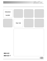 Moffat MGH621TW User manual