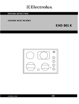Electrolux EHO801K User manual