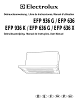 Electrolux EFP636X User manual