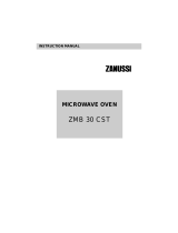 Zanussi ZMB 30 CST User manual