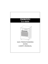 Zanussi ZCG6605W User manual