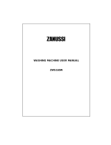 Zanussi ZWS165W User manual