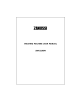 Zanussi ZWG2105W User manual