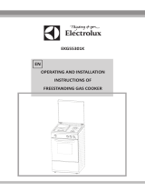 Electrolux EKG55301K User manual