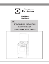 Electrolux EKM55303K User manual