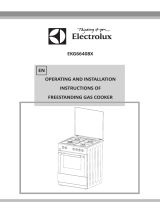 Electrolux EKG66408X User manual