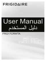 Frigidaire FRG17CRWTA User manual