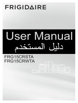 Frigidaire FRG15CRSTA User manual