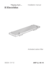 Electrolux DAGL6030CN Installation guide