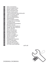 Zanussi ZHC66540XA Installation guide