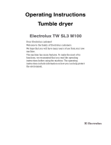 Electrolux TWSL3M100 User manual