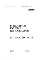 Zanussi ZFC340CLR User manual