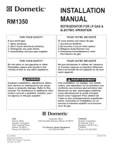 Dometic RKE300 User manual