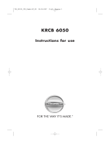 KitchenAid KRCB 6050 User guide