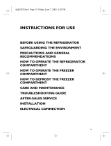 Whirlpool ARC 4960 User guide