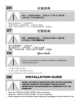 Whirlpool MWA0812W Installation guide