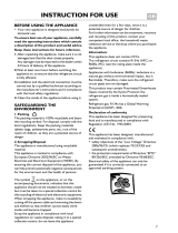Bauknecht KGNA 306 BIO OPTIMA IN Owner's manual