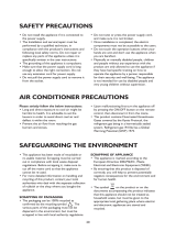 Whirlpool AMD099 - 12K H&C Owner's manual