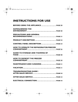 Whirlpool ARC 6170 User guide