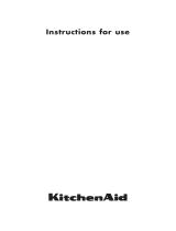 KitchenAid KCBCS 18600 Owner's manual