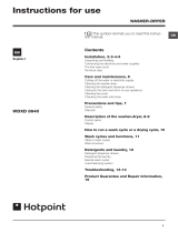 Hotpoint WDXD 8640P UK User guide