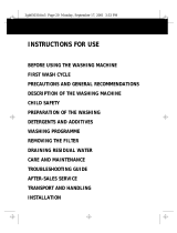 Whirlpool Imola 1200 Owner's manual