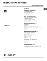 Indesit IWME 127 UK User guide