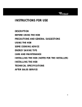 Whirlpool AKM 702/NB/02 User guide