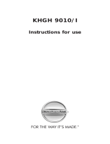 KitchenAid KHGH 9010/I User guide