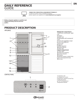 Bauknecht KGLFI 18 A2+ WS Daily Reference Guide