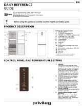 Whirlpool PRBN 396S A++ Daily Reference Guide