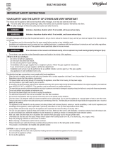 Whirlpool AKT 2000 NB User guide