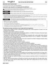 Whirlpool GOR 6414/NB User guide