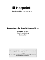 Hotpoint FDW20 P User manual