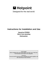 Hotpoint FDW20 P User guide