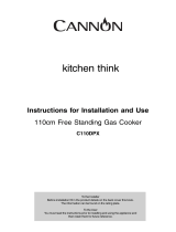 Cannon C110DPX User manual