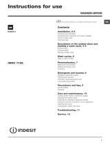 Indesit IWDC 7125 B (AUS) User guide