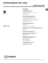 Indesit IWE7145BUKC User guide